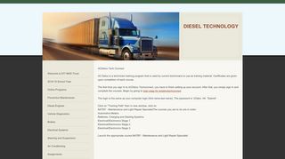 AC Delco Techconnect - DIESEL TECHNOLOGY