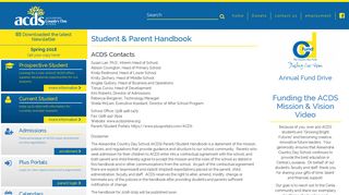 Student & Parent Handbook | Alexandria Country Day