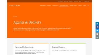 Agents and Brokers - Chubb