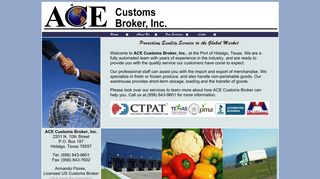 ACE Customs Broker, Inc. - Providing Quality Service to the Global ...