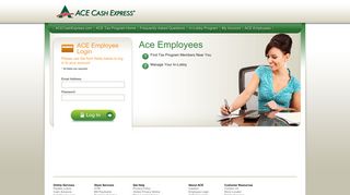 DM Login - ACE Cash Express