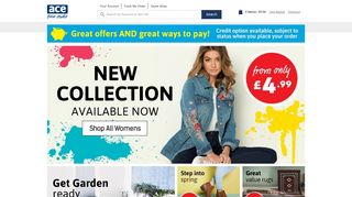 Ace - Affordable Online Retailer and Catalogue Shopping - ace.co.uk