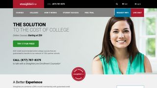 StraighterLine: Low Cost Online Courses for College Credit