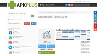 Ceridian Self-Service APK version 2.0.1 | apk.plus