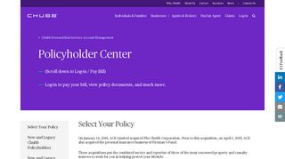 Policyholder Center: Pay Your Bill, View Policy Documents, and More ...