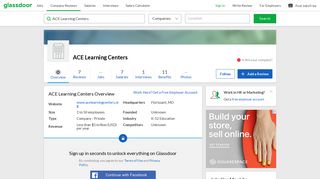 Working at ACE Learning Centers | Glassdoor