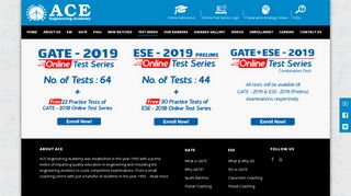 ACE ONLINE TEST SERIES - ACE Engineering Academy