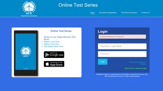 ACE Engineering Academy Online Test Series