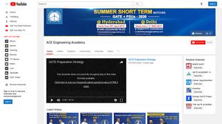 ACE Engineering Academy - YouTube