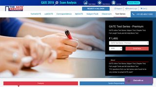 GATE online Test Series, Subject Test, Chapter Test, Full Lenght Tests ...