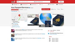 Ace Passport Services - 53 Reviews - Travel Services - 3901 Danli Ln ...