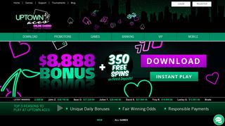 Home - Latest Online Casino Games and Slots at Uptown Aces
