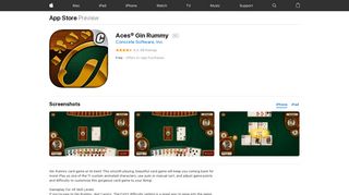 Aces® Gin Rummy on the App Store - iTunes - Apple