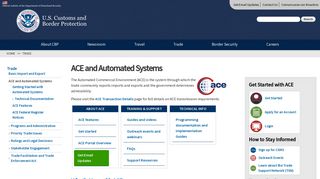 ACE and Automated Systems | U.S. Customs and Border Protection