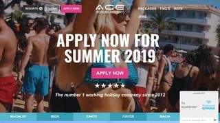 Ace Working Holidays | Summer Jobs 2019 | Workers ...