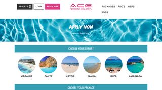 Apply Now - Ace Working Holidays