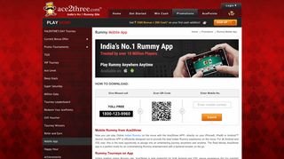 Mobile Rummy | Play Rummy Online for Free | Ace2Three