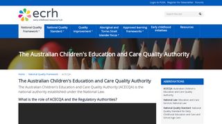ACECQA - Early Childhood Resource Hub