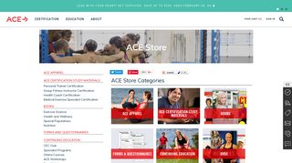 ACE Fitness Store - Search By Specific Categories | ACE