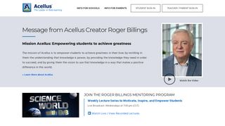 Roger Billings Shares His Acellus Vision