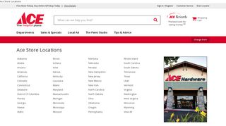 Store Directory - Ace Hardware
