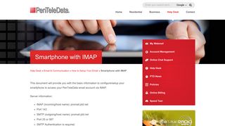 How to Setup Your Email Smartphone with IMAP | PTD