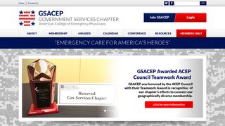 Government Services Chapter of the ACEP