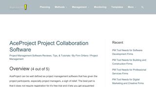 AceProject Project Collaboration Software - Bright Hub PM