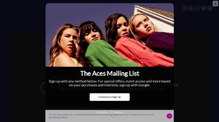 The Aces | The Aces Official Website