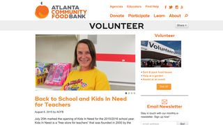 Volunteer | Atlanta Community Food Bank