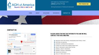 Contact Us - ACH of America
