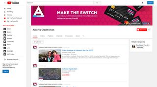 Achieva Credit Union - YouTube