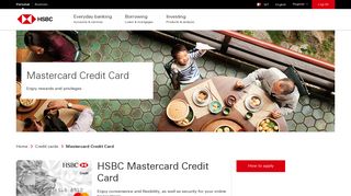 Mastercard Credit Card - HSBC MT