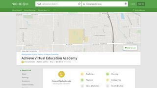 Achieve Virtual Education Academy in Indianapolis, IN - Niche