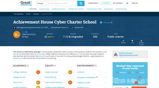 Achievement House Cyber Charter School - Exton, Pennsylvania - PA ...