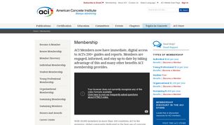 Membership - American Concrete Institute