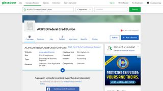 Working at ACIPCO Federal Credit Union | Glassdoor