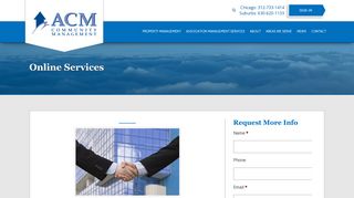Online Services - ACM Community Management