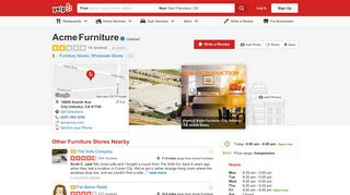 Acme Furniture - 14 Reviews - Furniture Stores - 18895 Arenth Ave ...