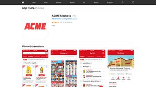 ACME Markets on the App Store - iTunes - Apple