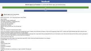 India, New Delhi Payment terms - Facebook