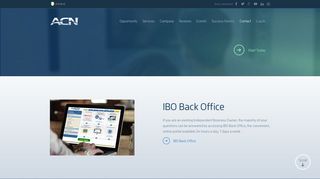 IBO Back Office - ACN Europe | Contact