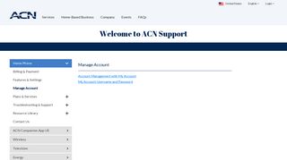 Manage Account - ACN.com