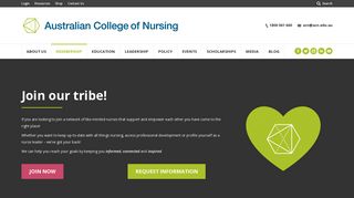 Membership - Australian College of Nursing
