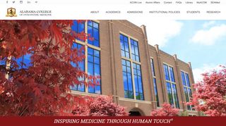 Alabama College of Osteopathic Medicine: Home