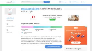 Access mea.aconex.com. Aconex Middle East & Africa Login