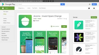 Acorns - Invest Spare Change - Apps on Google Play