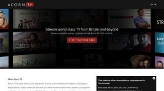 Acorn TV | Watch the Best British TV | Start Your Free Trial