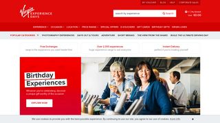 Virgin Experience Days - Gift Ideas | Experience Gifts
