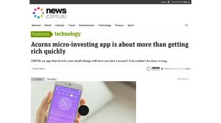 Acorns Australia: Micro-investing app is about more than getting rich